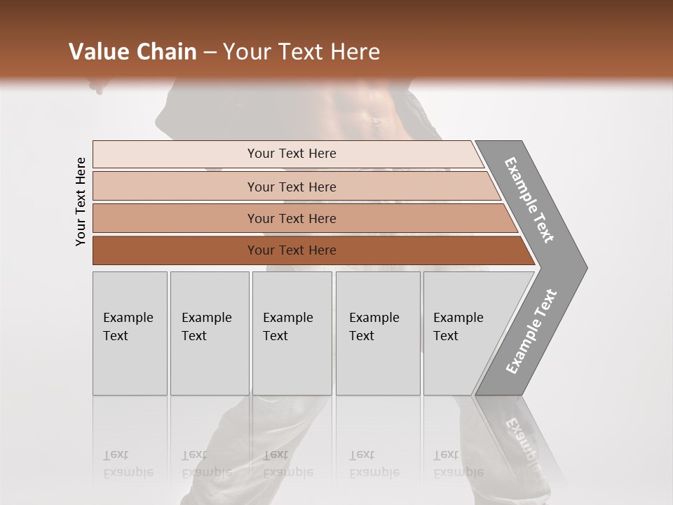 Human Fitness Flexibility PowerPoint Template