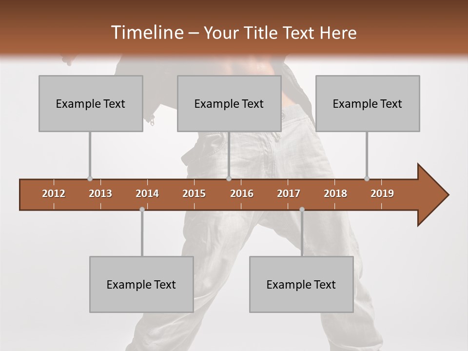 Human Fitness Flexibility PowerPoint Template
