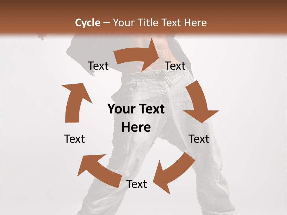 Human Fitness Flexibility PowerPoint Template