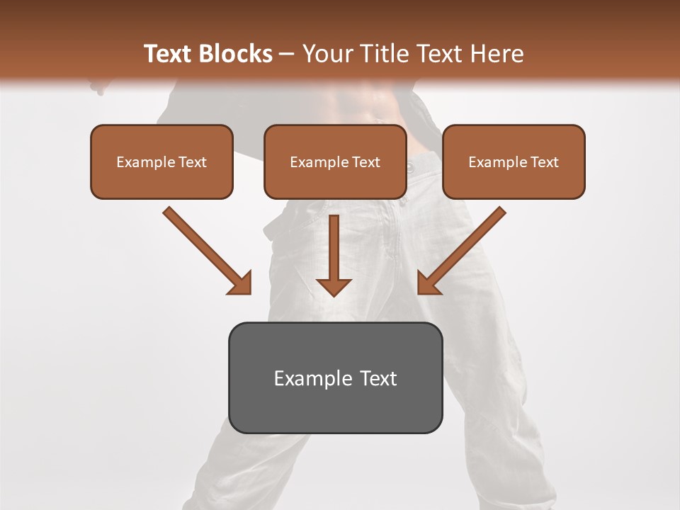 Human Fitness Flexibility PowerPoint Template
