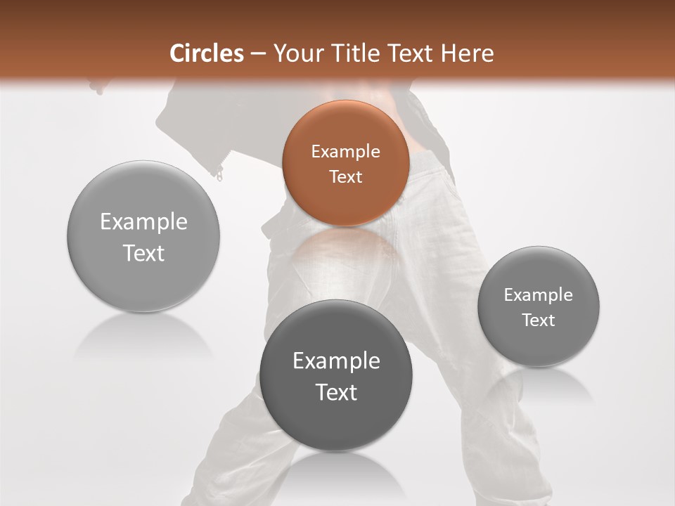 Human Fitness Flexibility PowerPoint Template