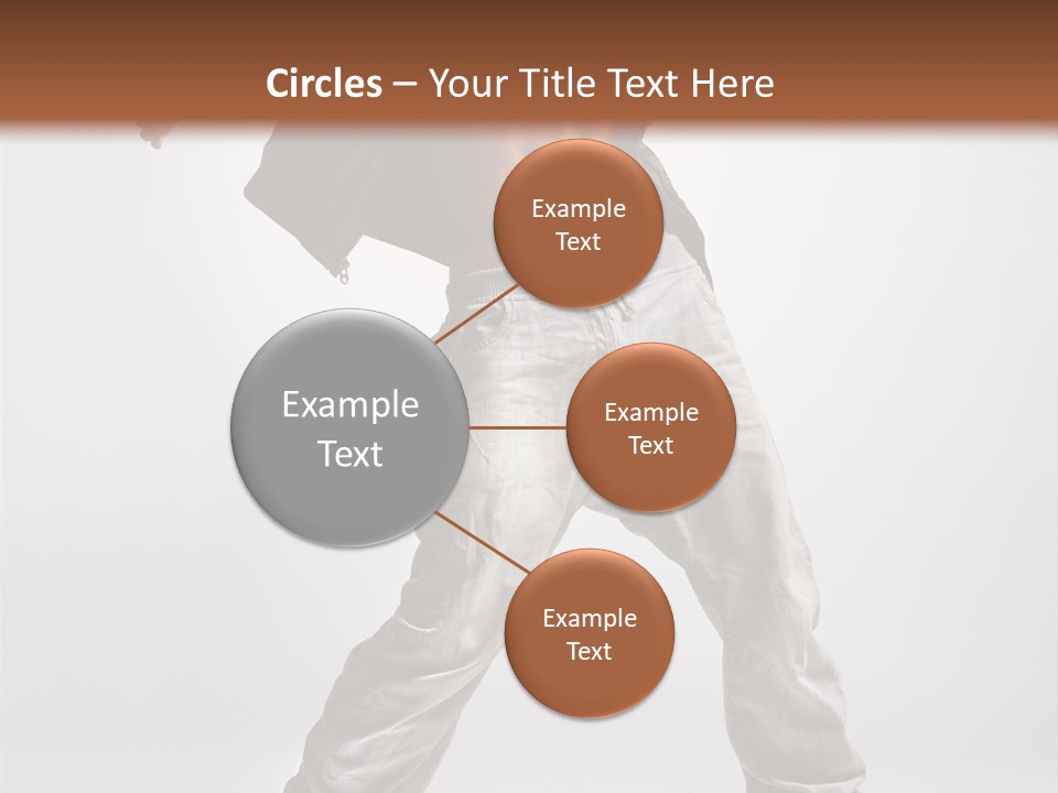 Human Fitness Flexibility PowerPoint Template