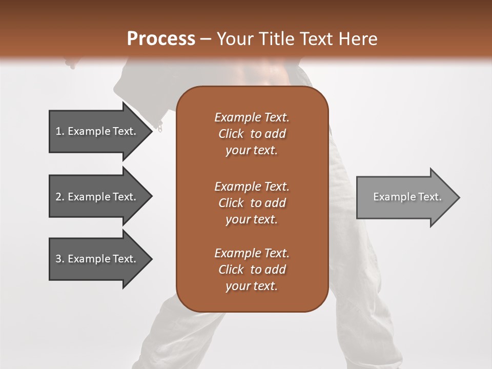 Human Fitness Flexibility PowerPoint Template