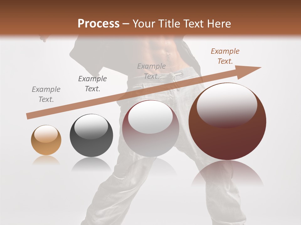 Human Fitness Flexibility PowerPoint Template