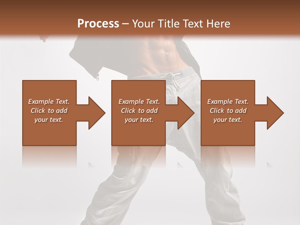 Human Fitness Flexibility PowerPoint Template