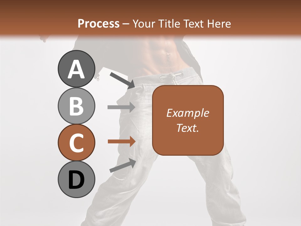 Human Fitness Flexibility PowerPoint Template