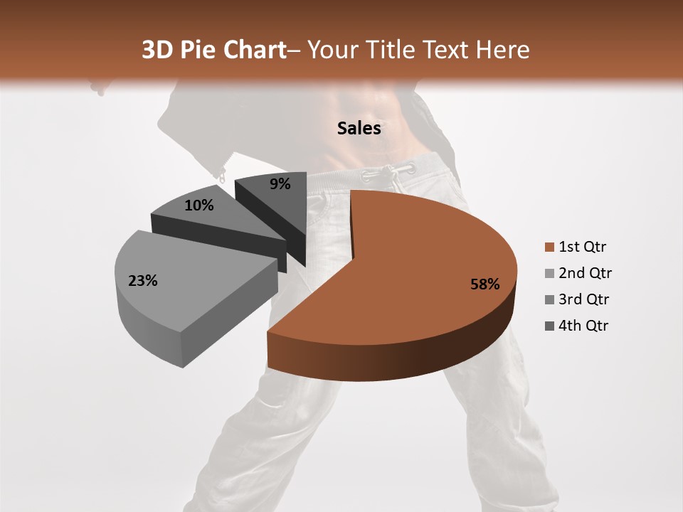 Human Fitness Flexibility PowerPoint Template