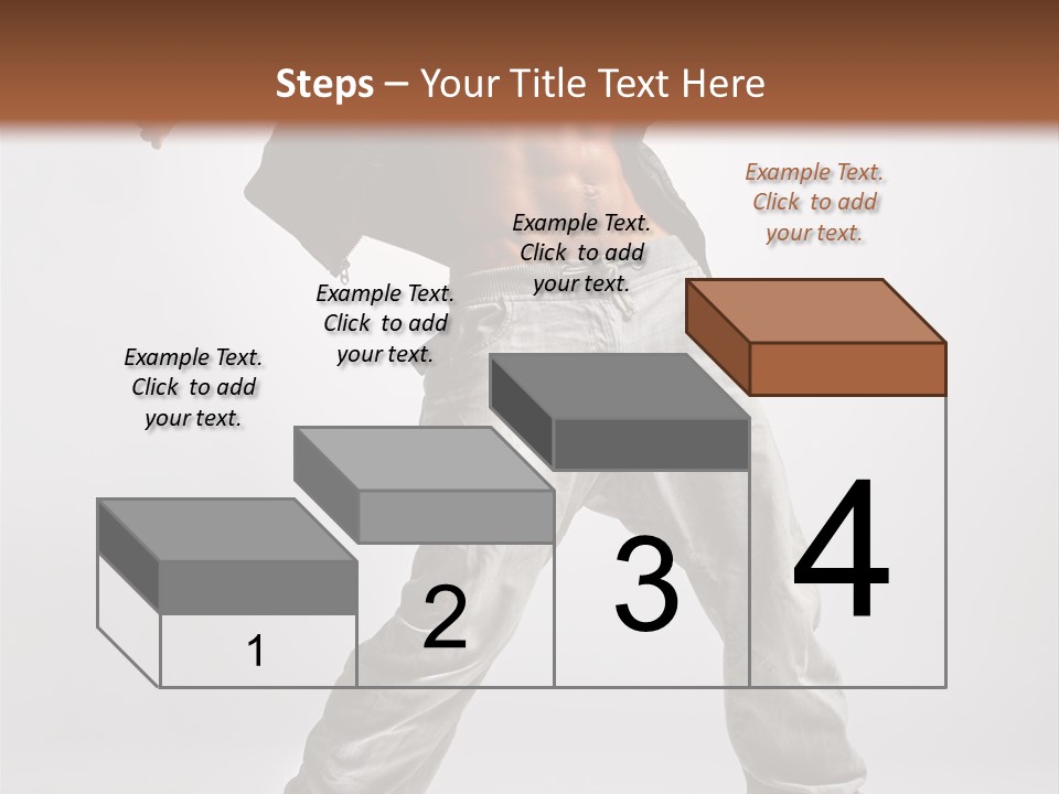 Human Fitness Flexibility PowerPoint Template