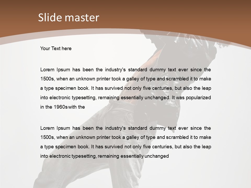 Balance Aerobics Active PowerPoint Template