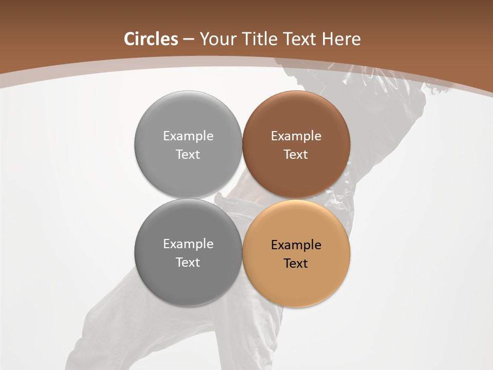 Balance Aerobics Active PowerPoint Template