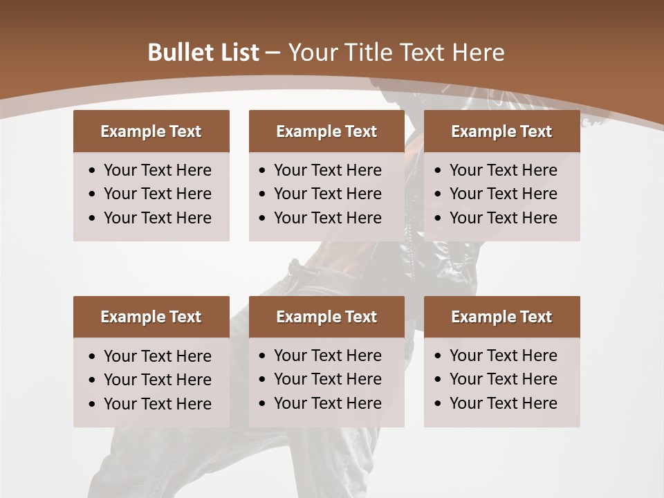 Balance Aerobics Active PowerPoint Template