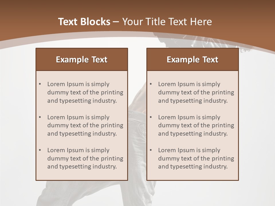 Balance Aerobics Active PowerPoint Template