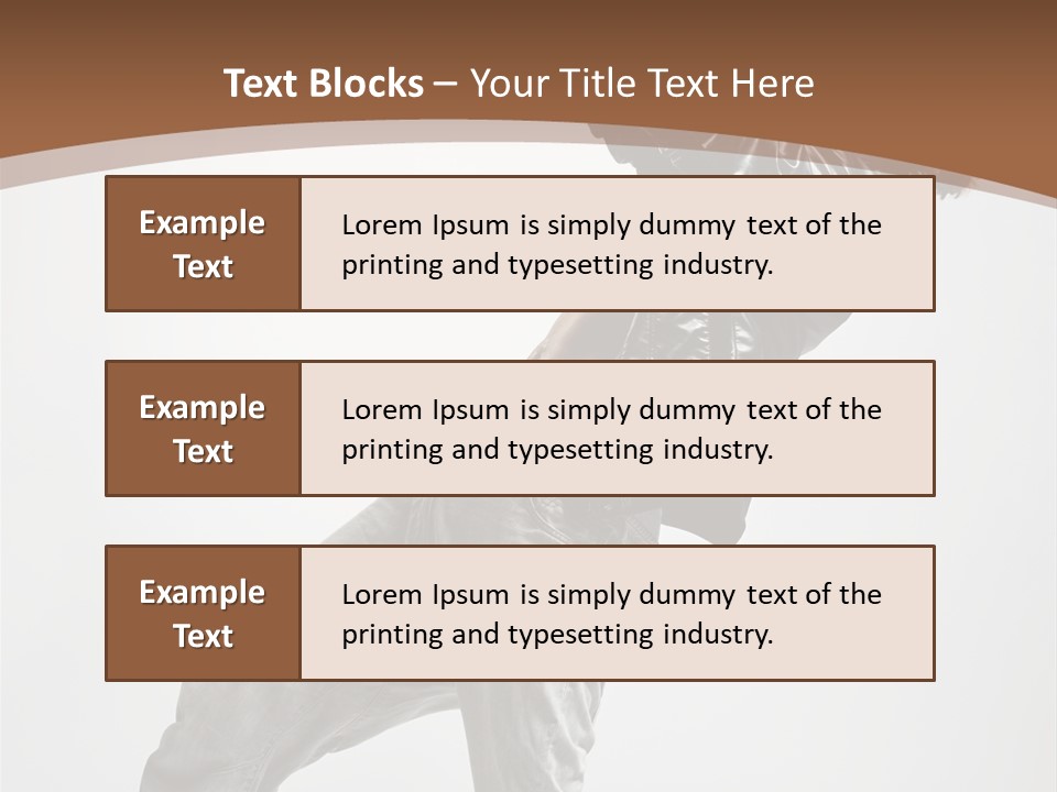 Balance Aerobics Active PowerPoint Template