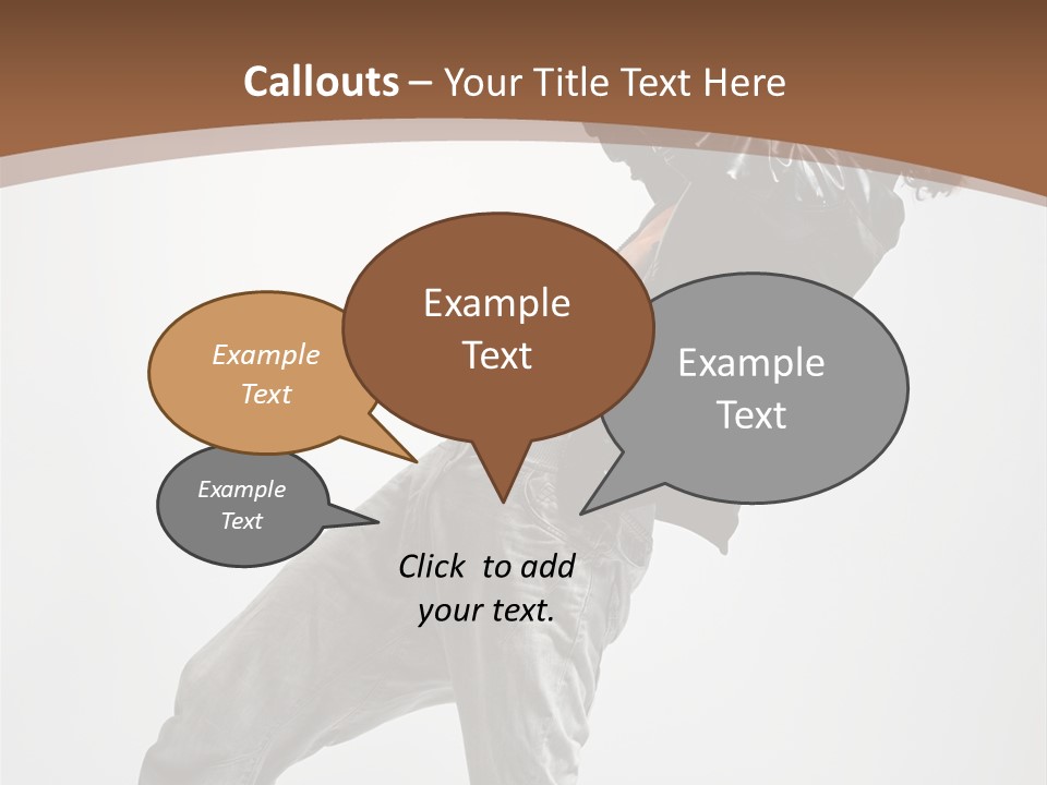 Balance Aerobics Active PowerPoint Template