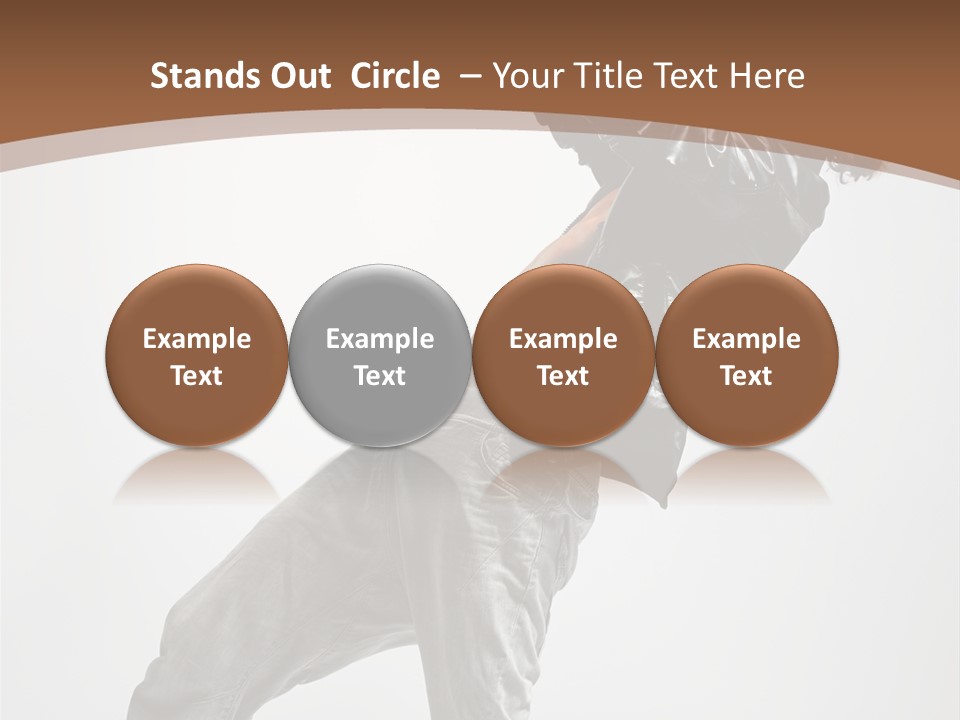 Balance Aerobics Active PowerPoint Template