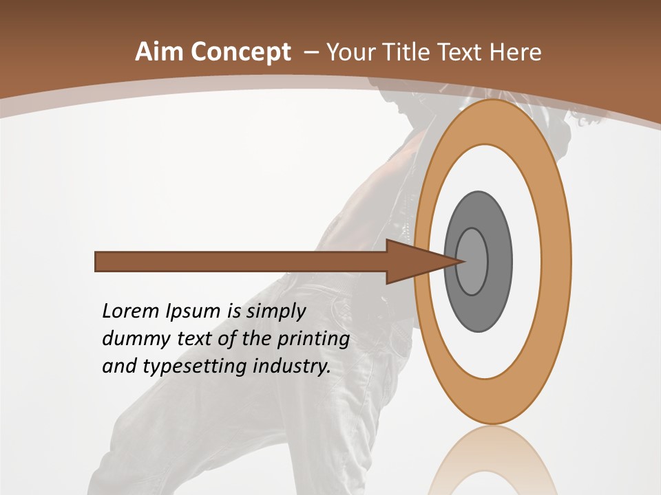 Balance Aerobics Active PowerPoint Template