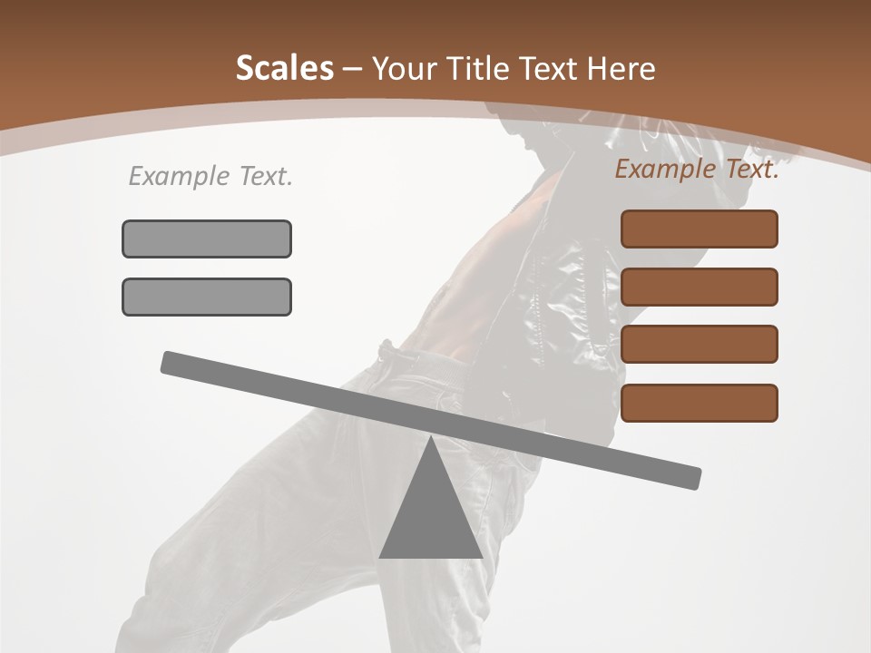 Balance Aerobics Active PowerPoint Template