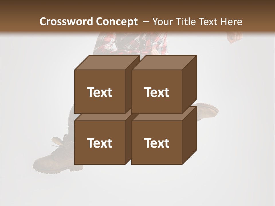 Gymnastic Hip Hop Dancer PowerPoint Template