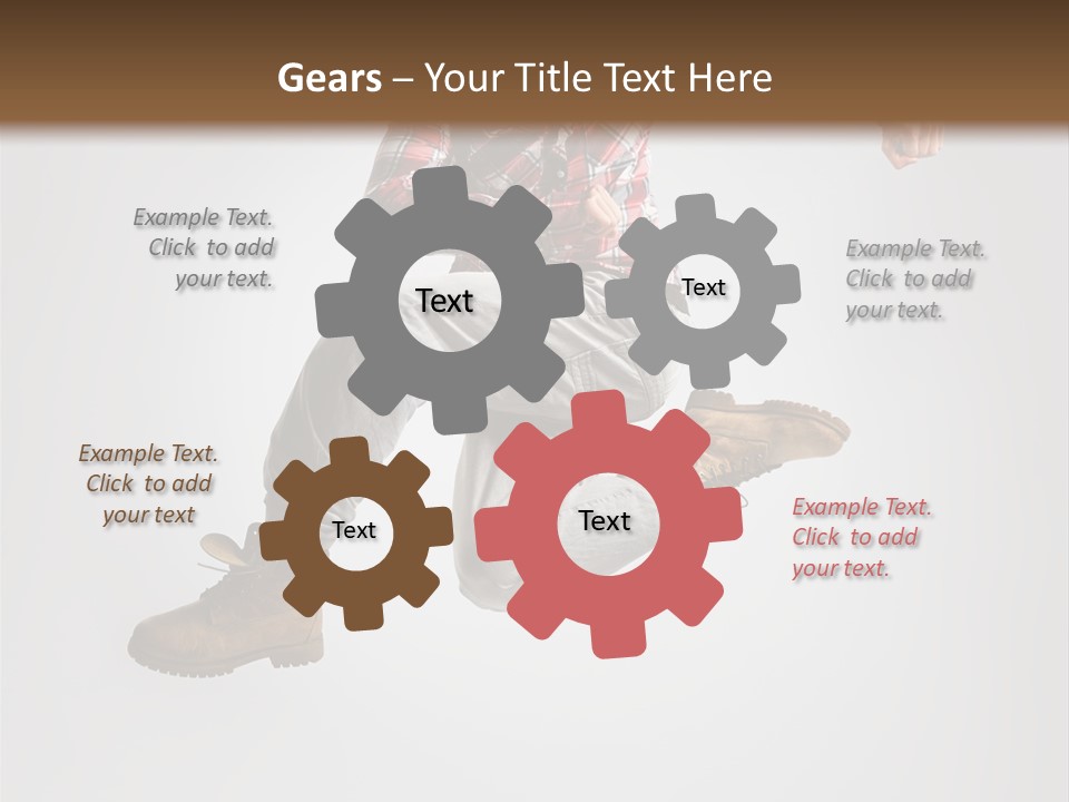 Gymnastic Hip Hop Dancer PowerPoint Template