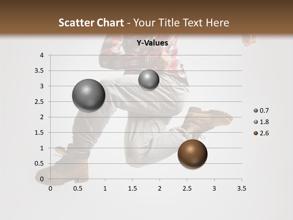 Gymnastic Hip Hop Dancer PowerPoint Template