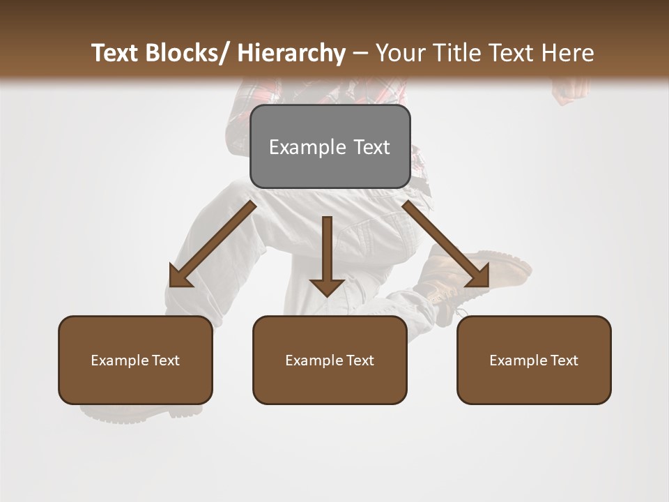 Gymnastic Hip Hop Dancer PowerPoint Template