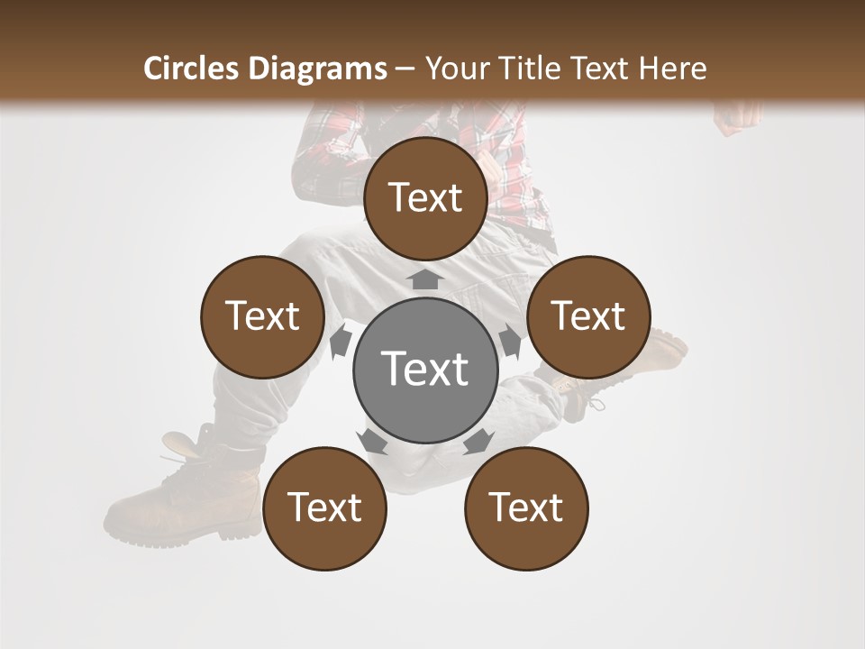 Gymnastic Hip Hop Dancer PowerPoint Template