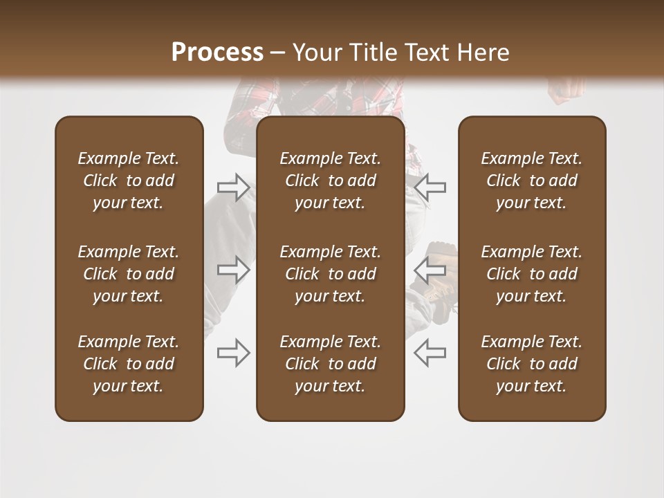 Gymnastic Hip Hop Dancer PowerPoint Template