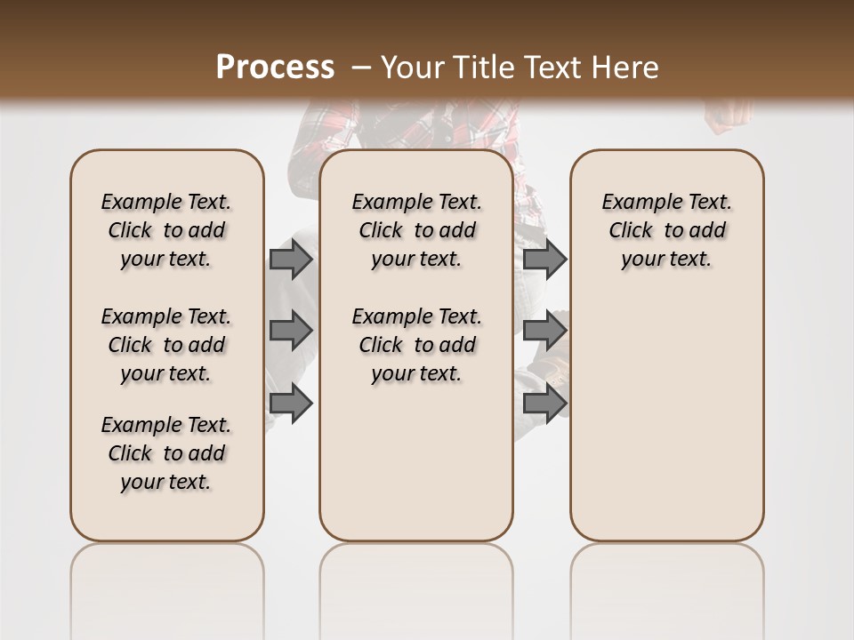 Gymnastic Hip Hop Dancer PowerPoint Template