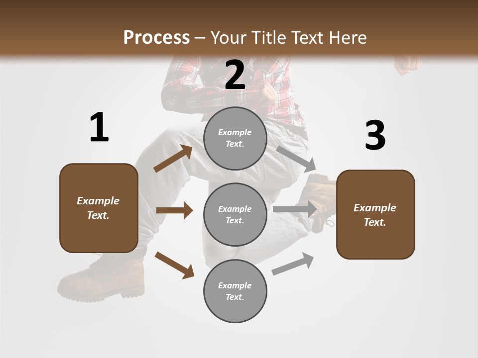 Gymnastic Hip Hop Dancer PowerPoint Template