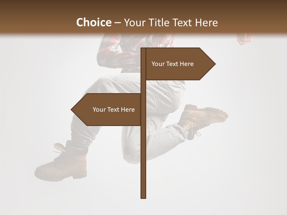 Gymnastic Hip Hop Dancer PowerPoint Template