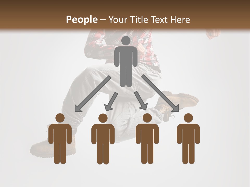 Gymnastic Hip Hop Dancer PowerPoint Template