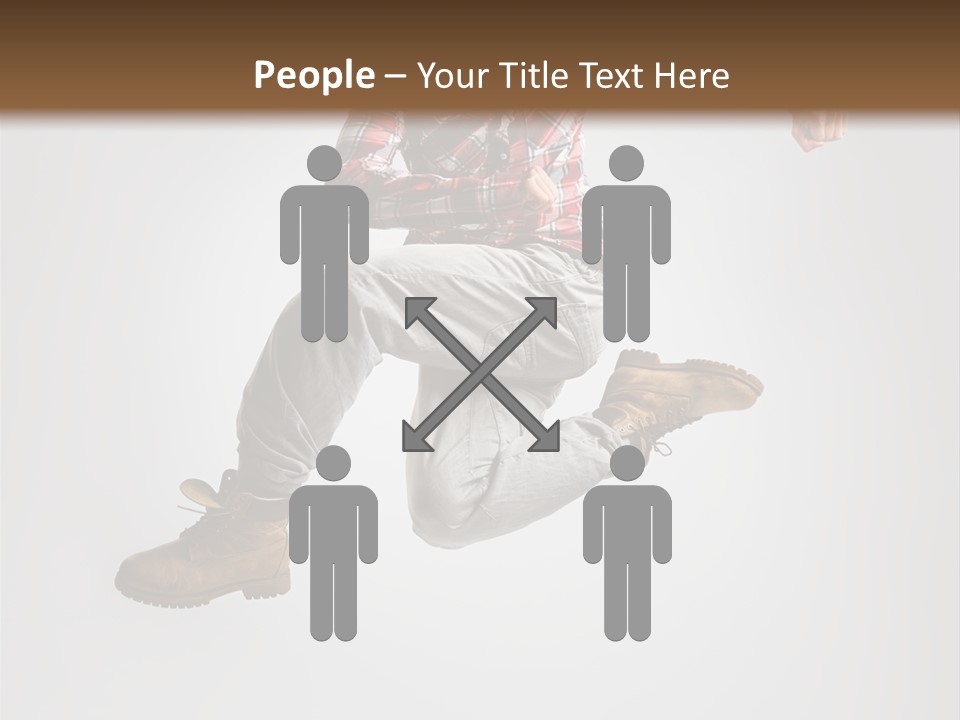 Gymnastic Hip Hop Dancer PowerPoint Template