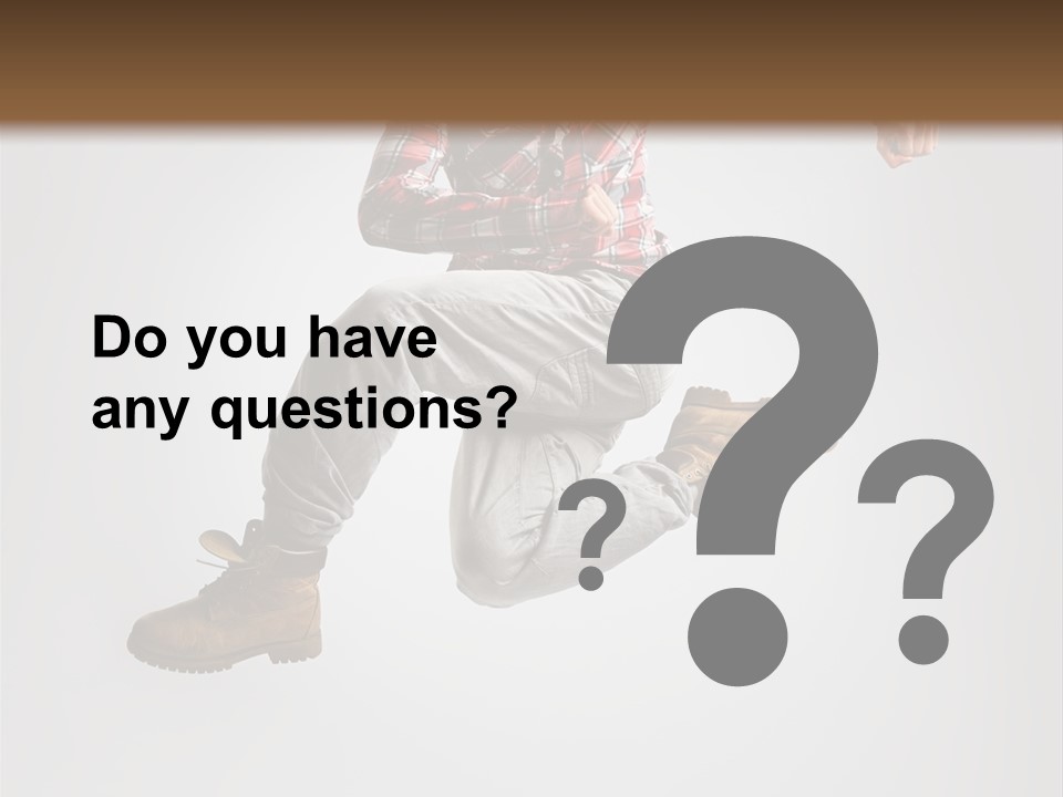 Gymnastic Hip Hop Dancer PowerPoint Template