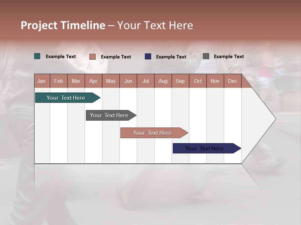 Teamwork Office Toon PowerPoint Template