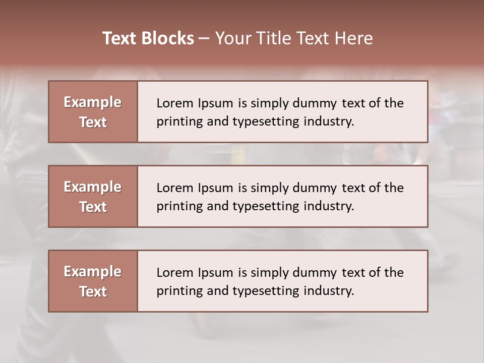 Teamwork Office Toon PowerPoint Template