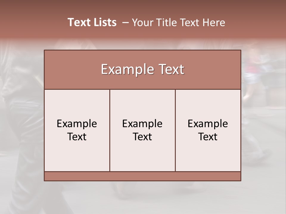 Teamwork Office Toon PowerPoint Template