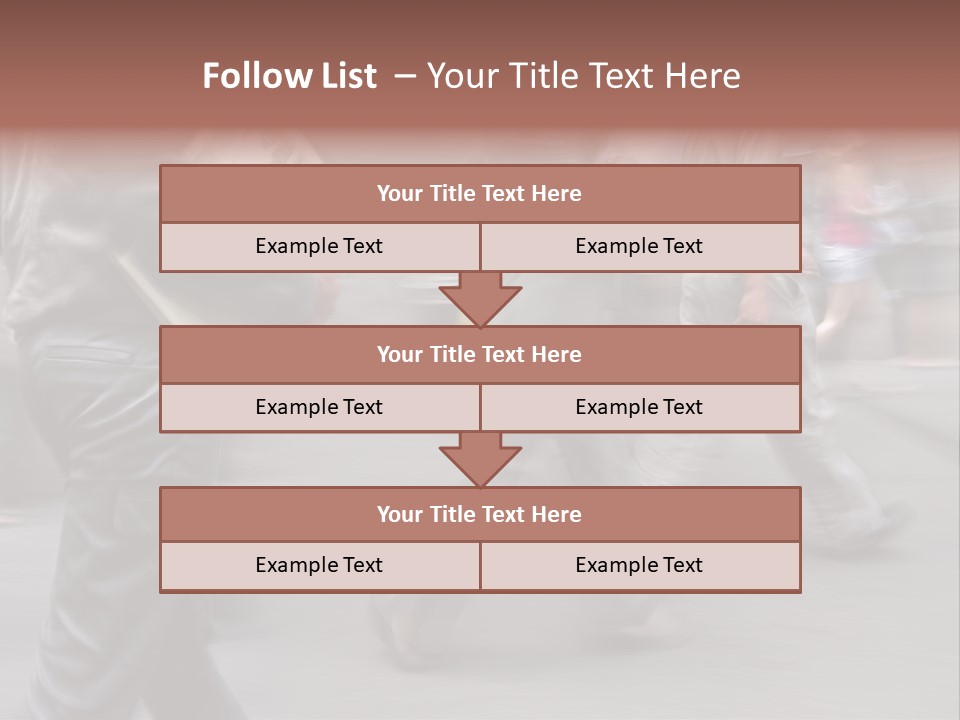 Teamwork Office Toon PowerPoint Template
