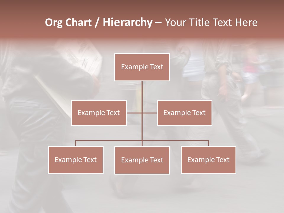 Teamwork Office Toon PowerPoint Template