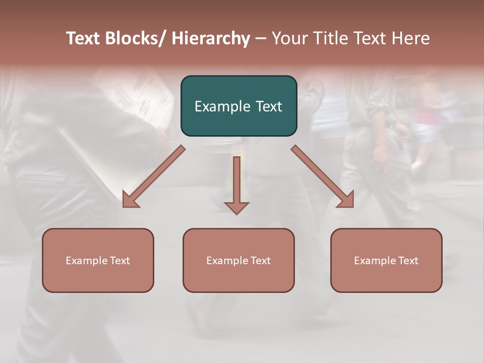Teamwork Office Toon PowerPoint Template
