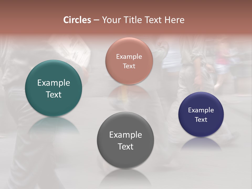 Teamwork Office Toon PowerPoint Template