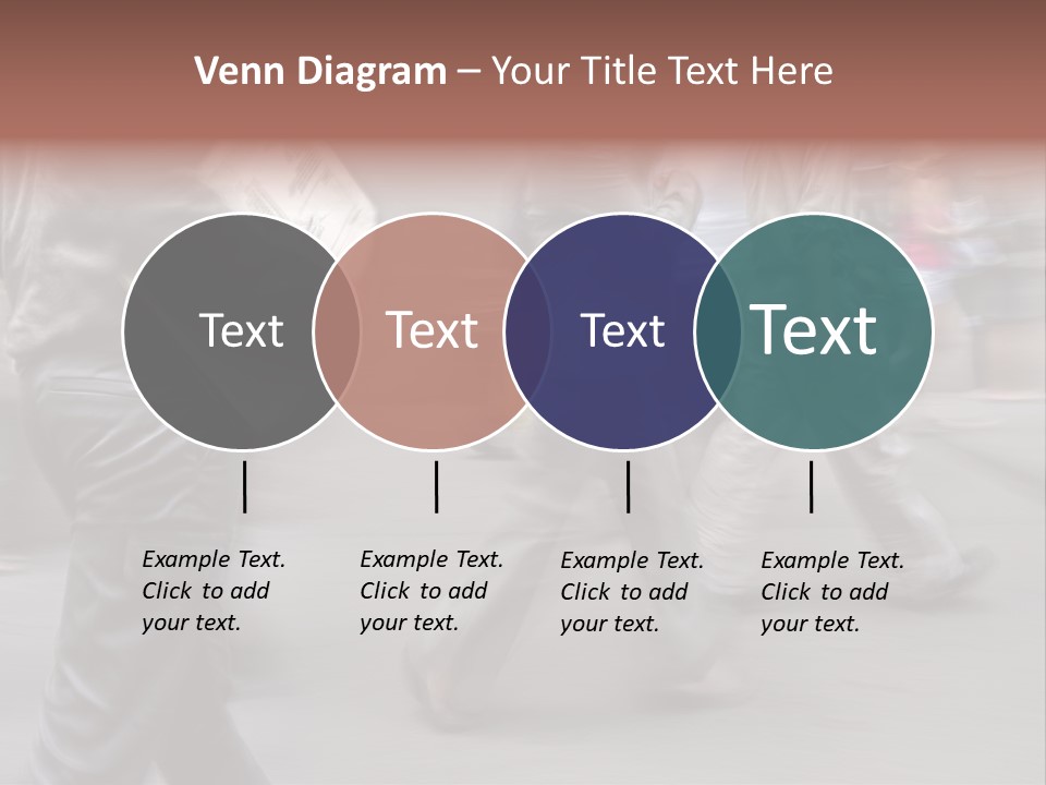 Teamwork Office Toon PowerPoint Template
