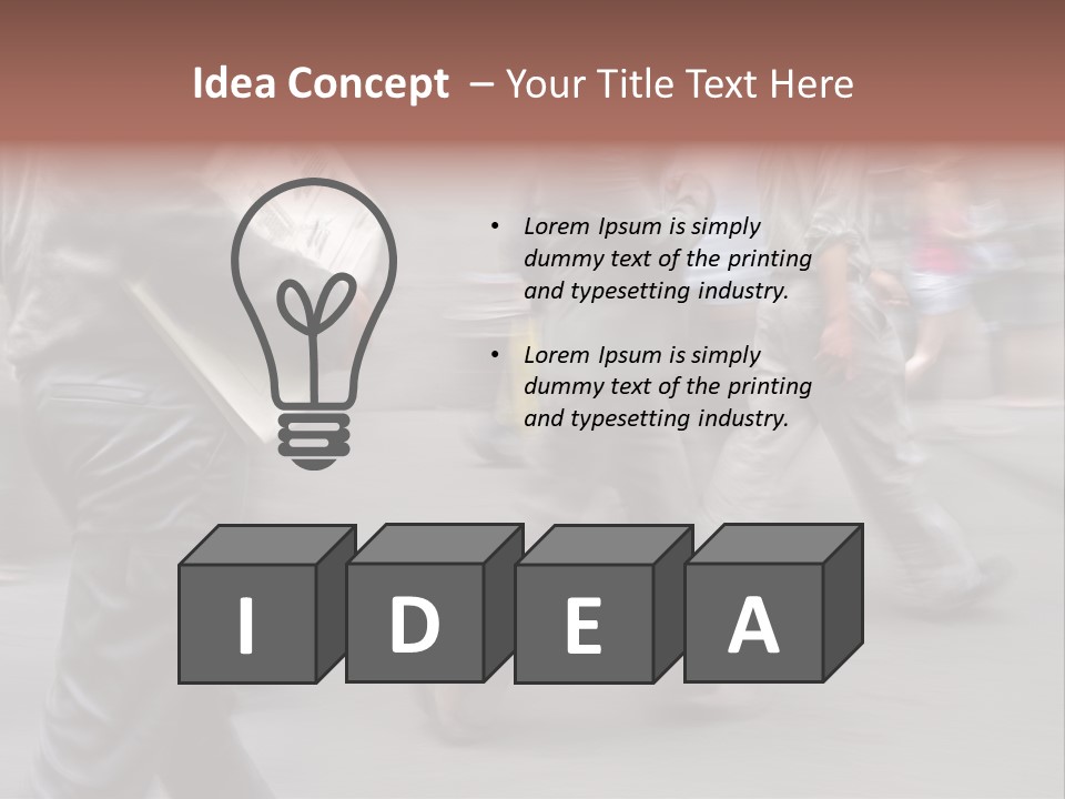 Teamwork Office Toon PowerPoint Template