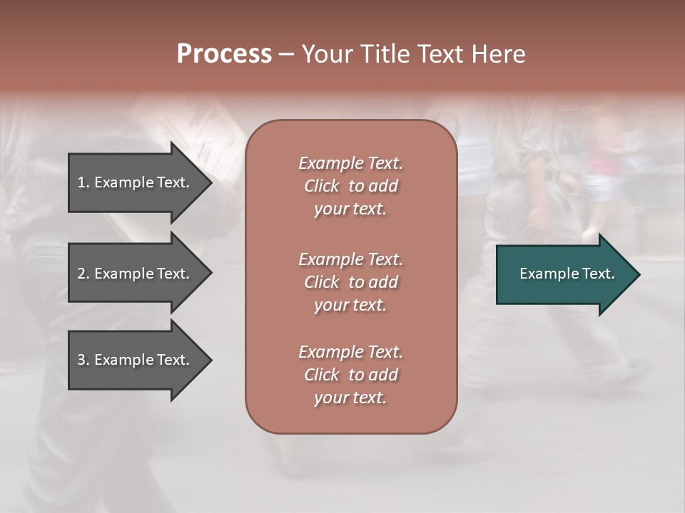 Teamwork Office Toon PowerPoint Template