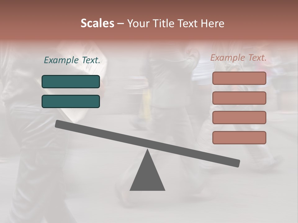 Teamwork Office Toon PowerPoint Template