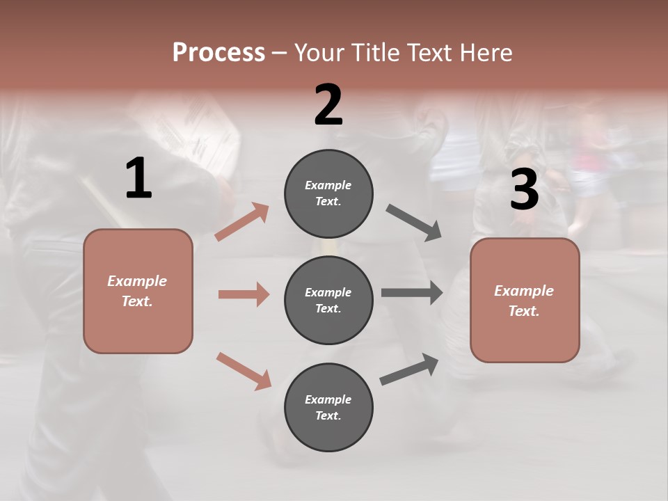 Teamwork Office Toon PowerPoint Template