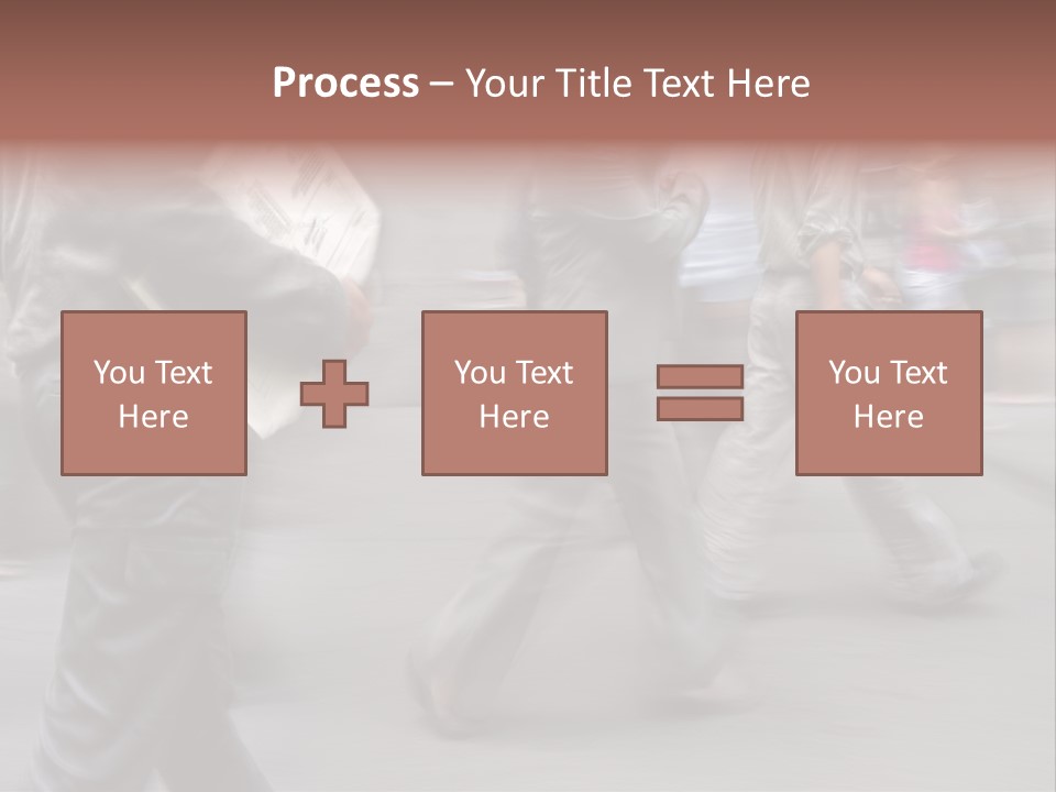 Teamwork Office Toon PowerPoint Template