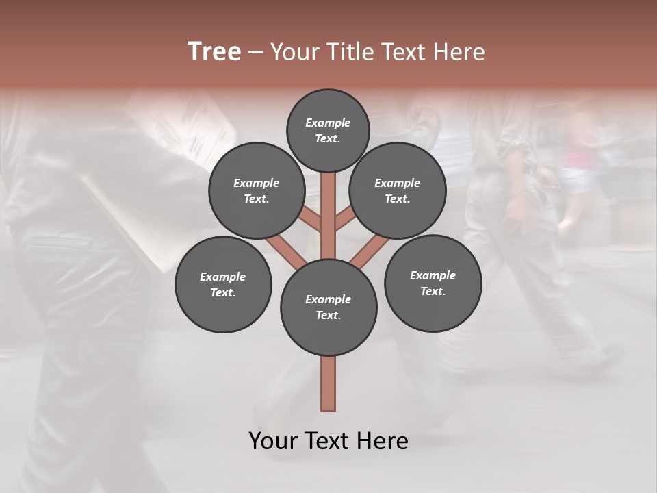 Teamwork Office Toon PowerPoint Template