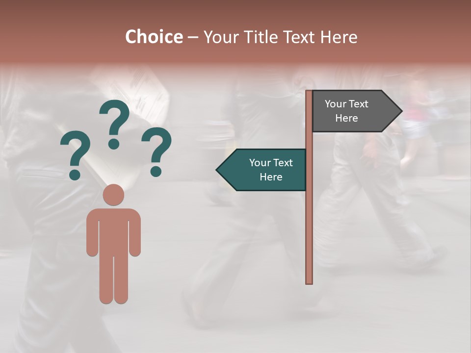 Teamwork Office Toon PowerPoint Template