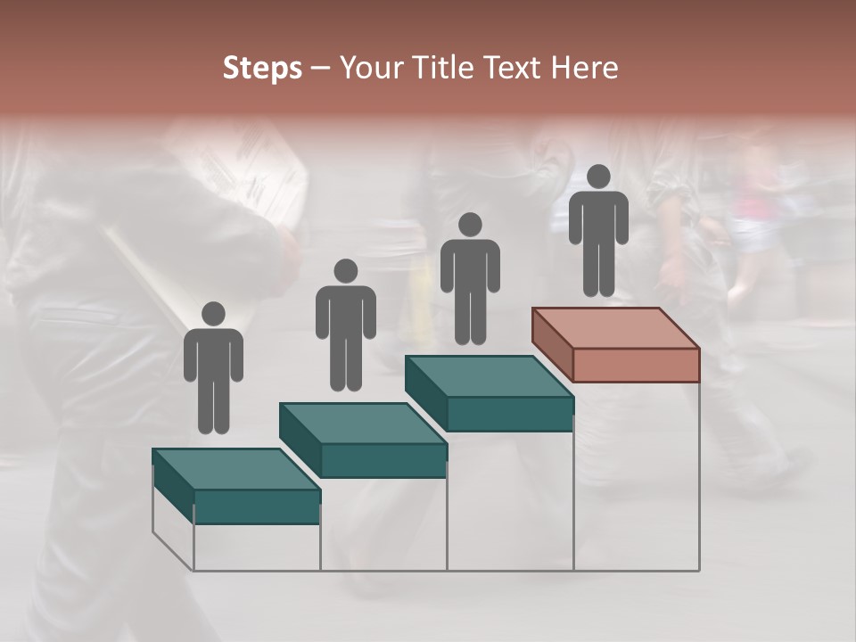 Teamwork Office Toon PowerPoint Template