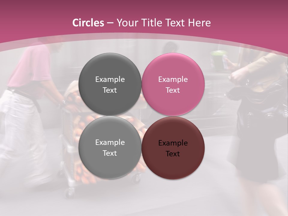 Teamwork Toon Happy PowerPoint Template